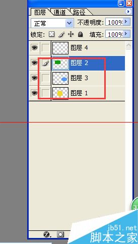  Photoshop cs8怎么删除图层组？